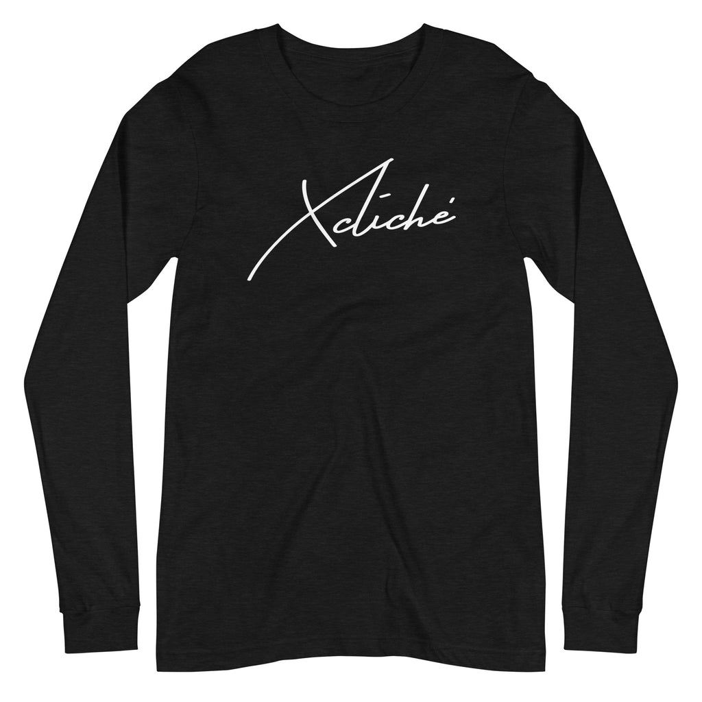 送料関税込 【NO E MOSEN】 Cross Print Long Sleeve T-shirt no E mosen(ノーエモセン) - Cross Coffin Printed Long Sleeve